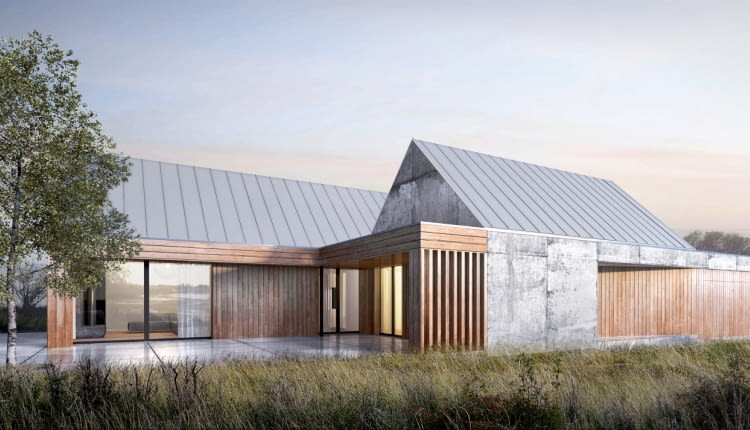 Projekt domu jednorodzinnego w Chwalęcicach, projekt Spacelab