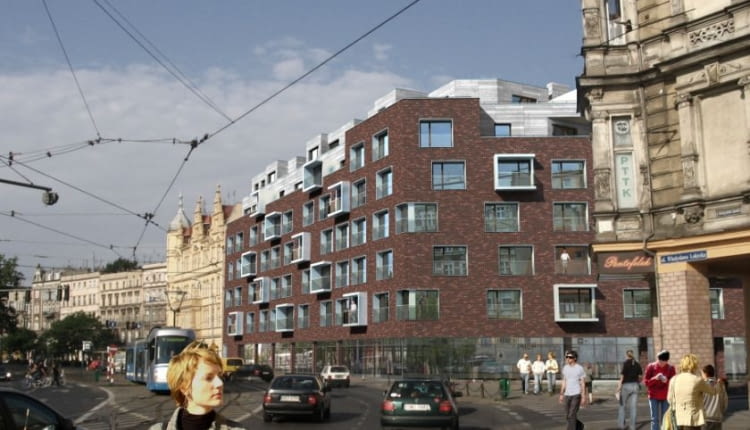 Apartamentowiec projektu Macków Pracownia Projektowa