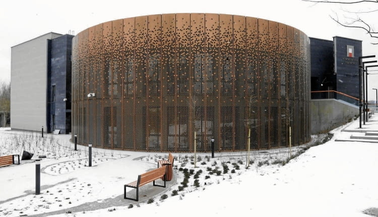 22.02.2018 Bialystok . Nowy budynek Archiwum Panstwowe na Dojliidach . Fot. Agnieszka Sadowska/ Agencja Gazeta.