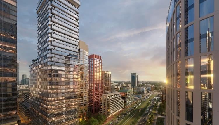 AFI Tower - wieżowiec w superkwartale Towarowa 22 w Warszawie