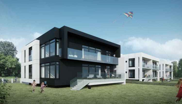 Inwestycja w Krakowie przy ulicy Złotej projektu pracowni STANDart ARCHITEKCI.