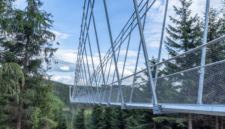 Most wiszący Sky Bridge 721