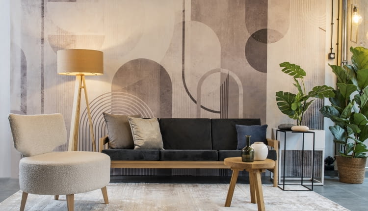 Tapeta może zdobić każdą ze ścian, tylko jedną ścianę lub jej fragment. To, w jaki sposób zostanie wykorzystana, zależy tylko od pomysłu urządzającego wnętrze.