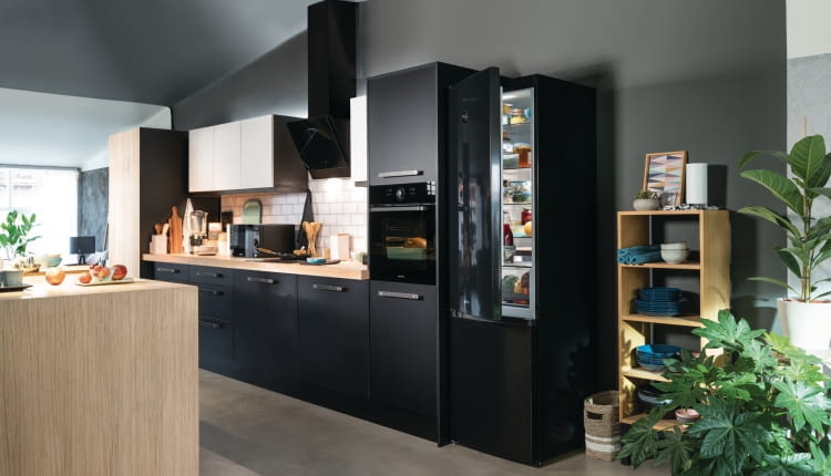 kuchnia wyposażenie kuchni agd lodówka mikrofalówka okap urządzenia agd gorenje