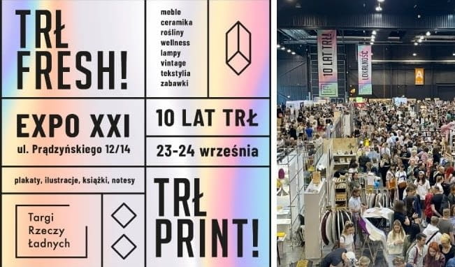 Targi Rzeczy Ładnych FRESH! x PRINT! - 23-24.09.2023 r., hala EXPO XXI w Warszawie