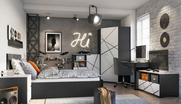 Pokój młodzieżowy dla chłopca