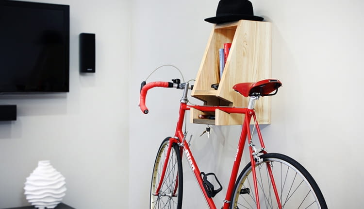 Wieszak na rower Bika, proj. Killwood, design