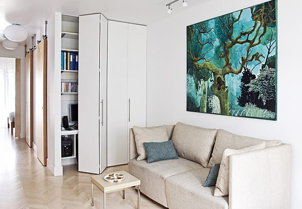 mieszkanie, nowoczesne mieszkanie, realizacja, małe mieszkanie