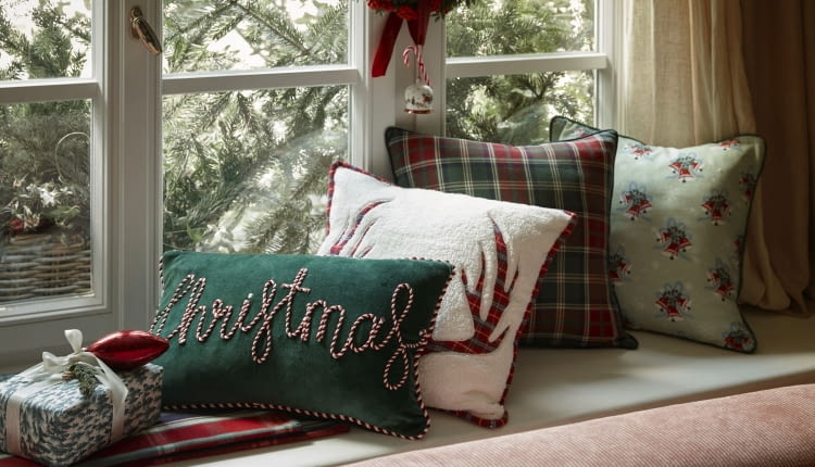 Tekstylia ze świątecznymi motywami