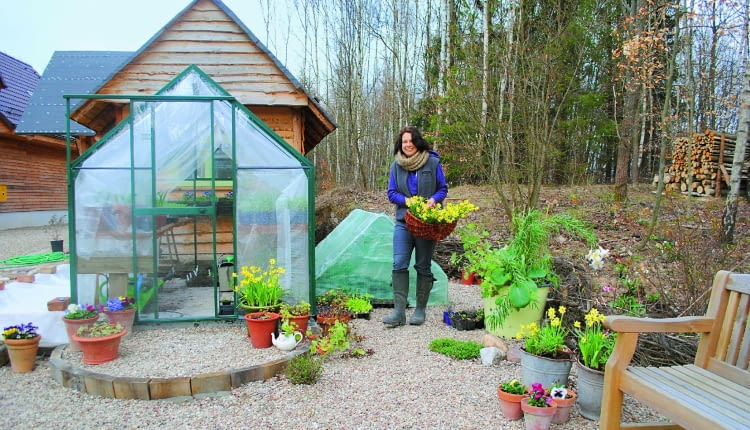 "W marcu czeka mnie moc prac w szkarni"/ Fot. Katarzyna Bellingham