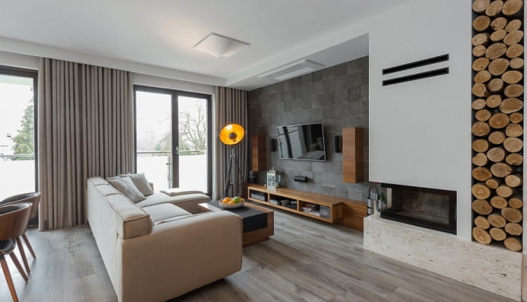 Krakowskie mieszkanie - między bielą a czernią