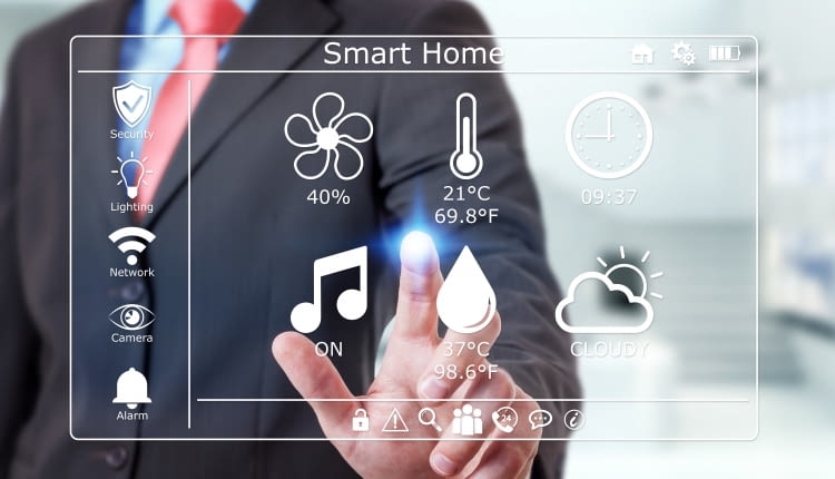 Dom z cyfrowym zarządzaniem