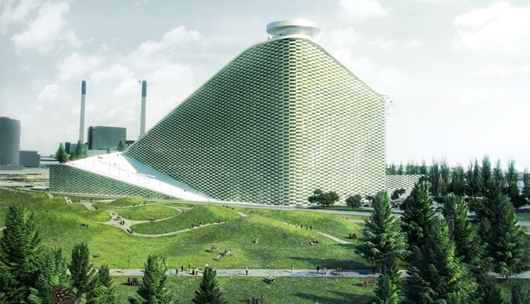 Przyjazna środowisku elektrownia połączona ze stokiem narciarskim - nowa propozycja dla Kopenhagi od Bjarke Ingels Group