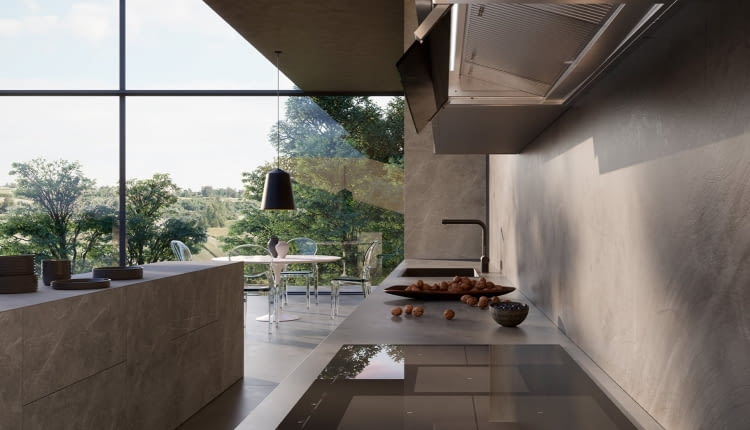 Okap i płyta indukcyjna z technologią K-LINK