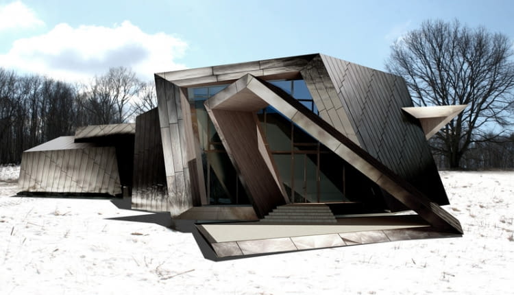 Daniel Libeskind, dom jednorodzinny, usa, 18 36 54