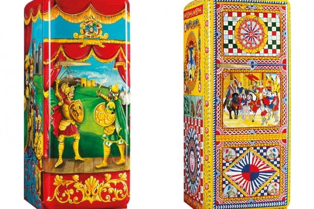 smeg, lodówki, dolcegabbana,