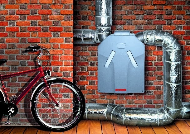 Pracą wentylacji mechanicznej z rekuperatorem reguluje się za pomocą panelu sterowniczego