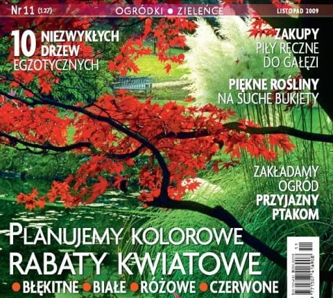 Miesięcznik "Ogrody", numer 11