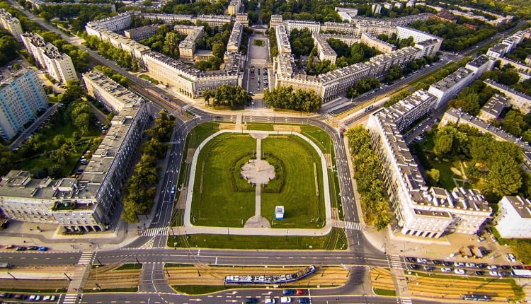 Plac Centralny w Nowej Hucie