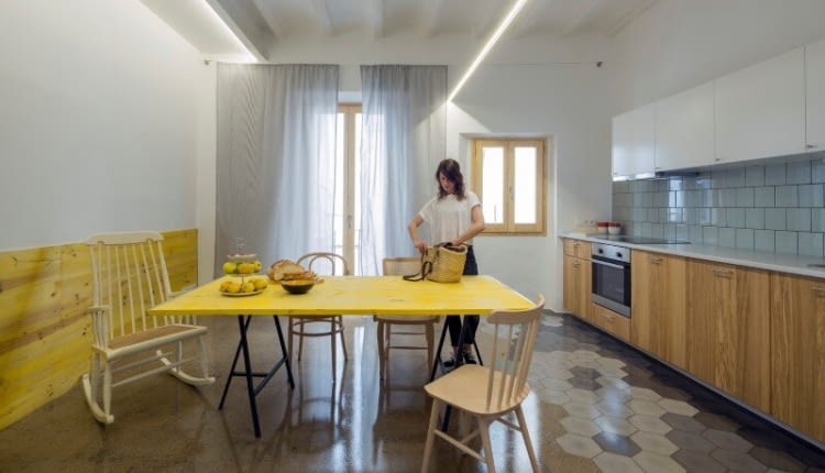 Mieszkanie w Barcelonie. Proj. Nook Architects