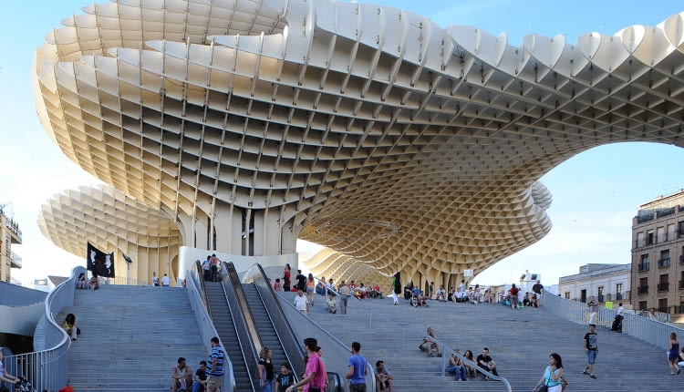 Metropol Parasol w Sewilli. Jürgen Mayer H.