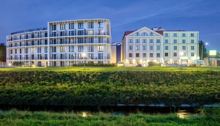 Elektrownia Park Residence w Zamościu. Proj. MTA Architekci