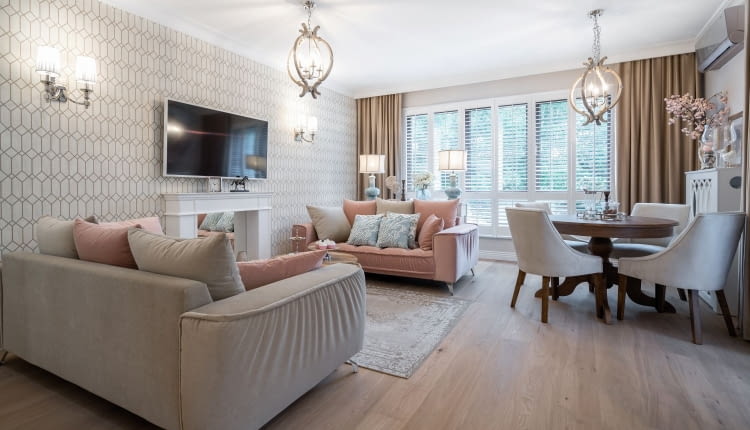 Kobiecy azyl - mieszkanie w Toruniu