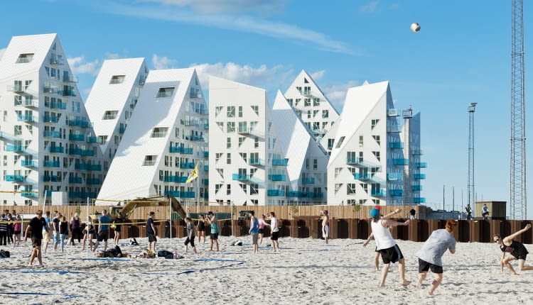 Isbjerget - nowoczesne osiedle w Aarhus