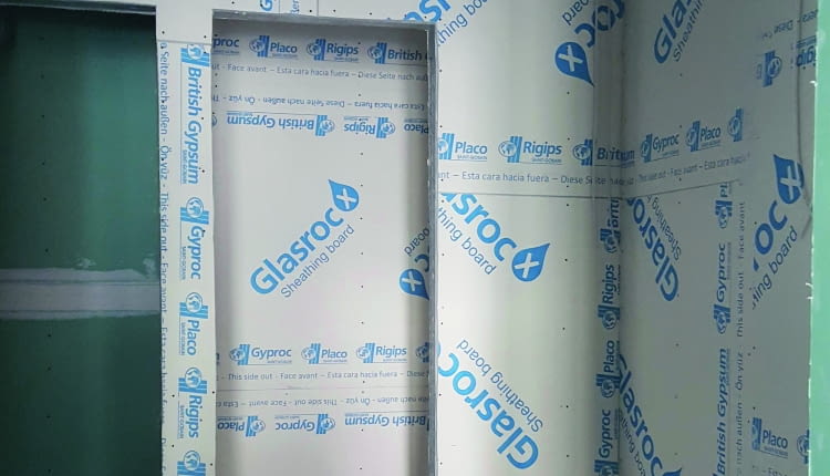 System suchej zabudowy do pomieszczeń mokrych