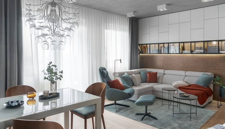 Nastrojowo i oryginalnie: przytulne wnętrza mieszkania w Gdańsku