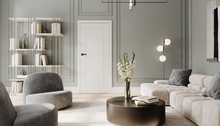 Salon idealnie oświetlony