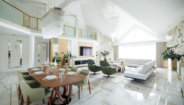 Luksusowy dom w nowojorskim stylu