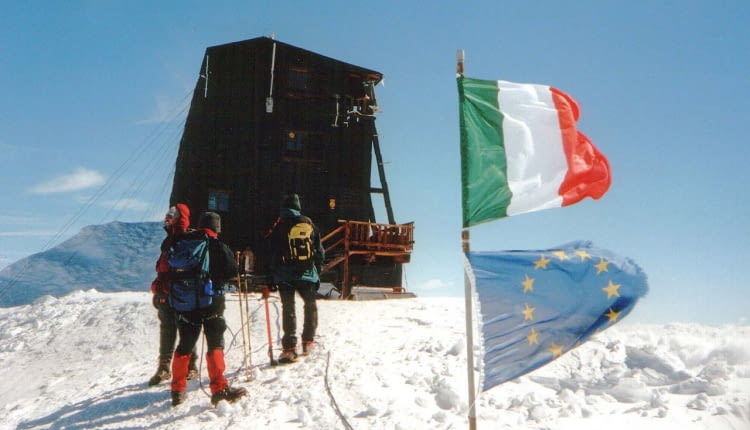 Margherita Hut - najwyżej położony budynek w Europie