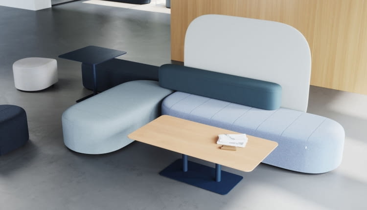 Siedziska modułowe Revo projektu Toma Lloyda oraz Luke'a Pearsona