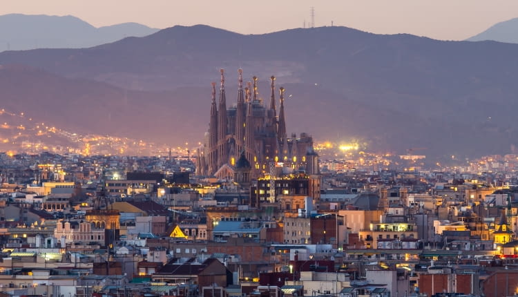 Sagrada Familia w Barcelonie