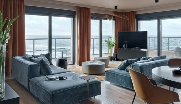 Apartament w Dziwnowie z widokiem na Bałtyk