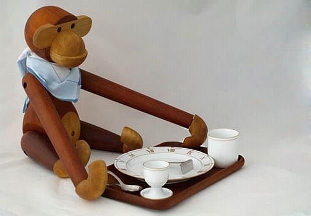 drewniane zabawki, proj. Kay Bojesen