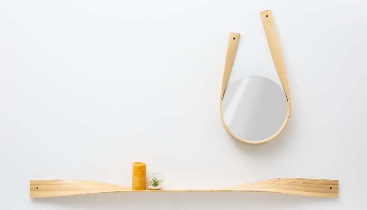 'Wykręcone' meble z giętego drewna. Tradycyjna technika - nowoczesny efekt