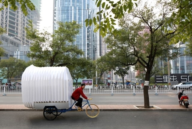 Przenośne małe mieszkanie, projekt PAO