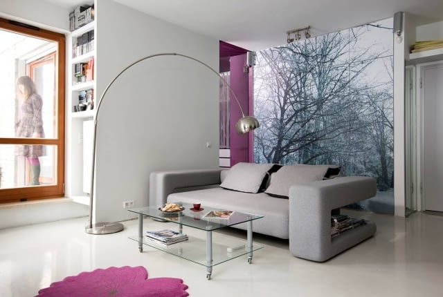 wnętrza, salon, nowoczesne wnętrze, meble