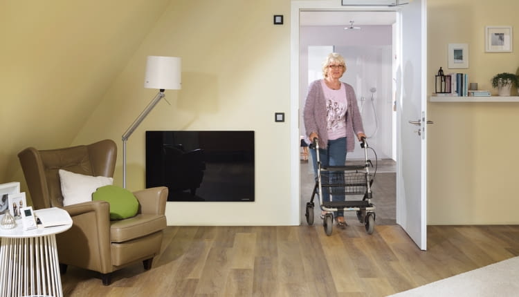 Zdalnie otwierane drzwi wewnętrzne to duże ułatwienie dla osób z ograniczoną sprawnością ruchową