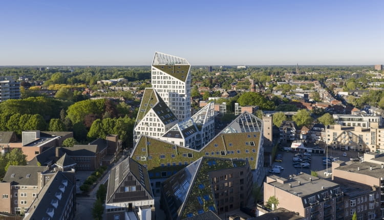 Nieuw Bergen w Eindhoven. Proj. MVRDV