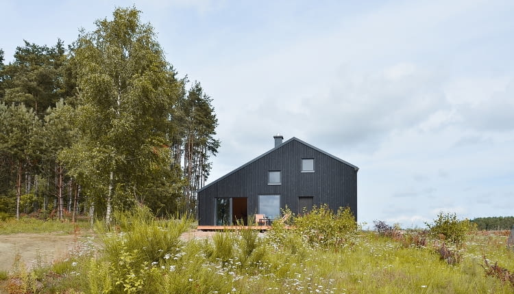 Dom na Kaszubach. Proj. Grzegorz Layer