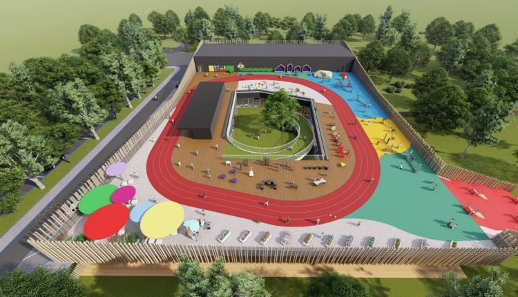 Przedszkole 3.0 smart hub. Proj.  pracownia architektoniczna firmy W.P.I.P.