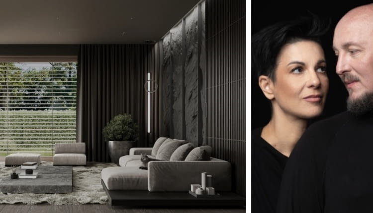 Hanka Bajer i Paweł Sokół, właściciele pracowni architektonicznej Bajer Sokół Team