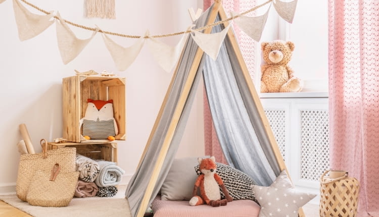Pokój dziecięcy boho