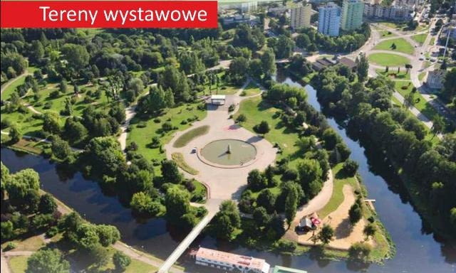 Tereny wystawowe wystawy Miasto Ogród