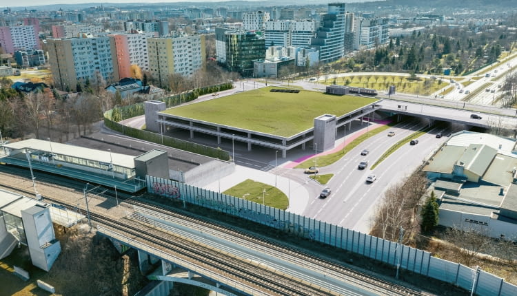 Zintegrowany węzeł przesiadkowy w Bronowicach. Proj. UCEES