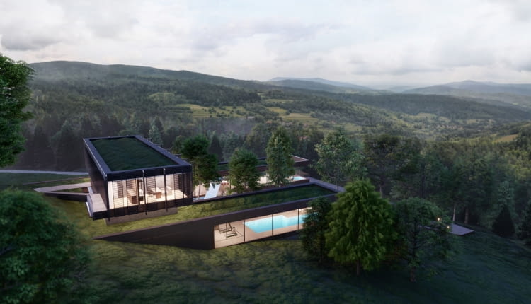 Forest Line. Proj. Mobius Architekci