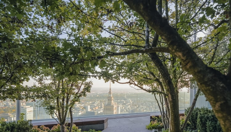 Higline Warsaw na szczycie Vaso Tower